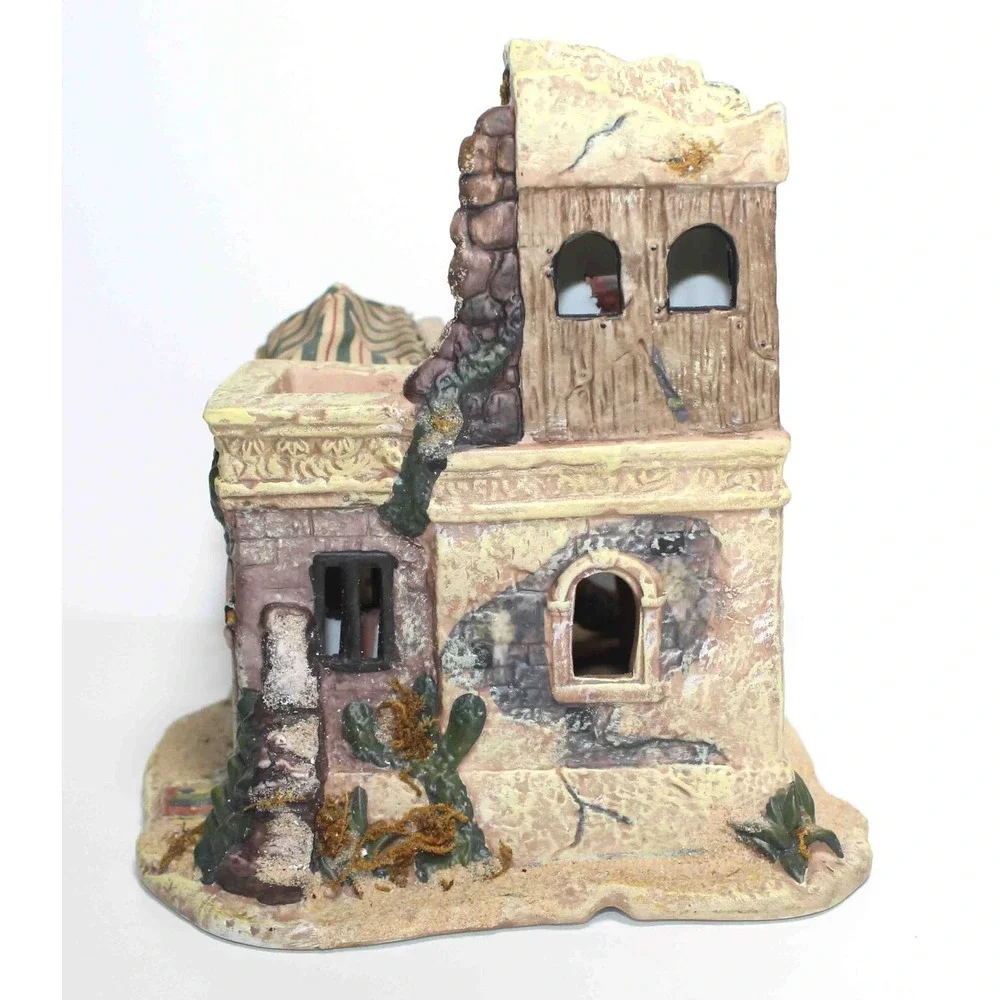 2002 Grandeur Noel Bethlehem Village Rug Merchant Replacement 8